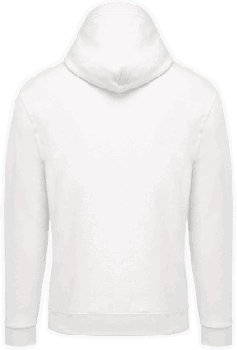 Basic zip hoodie - White