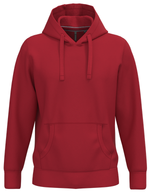 Sweat à capuche classique - Rouge