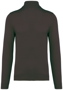 Pullover met ritskraag - Dark grey
