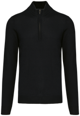 Pullover mit Reißverschlusskragen
