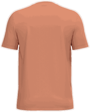 T-shirt unisexe écologique de base - Abricot