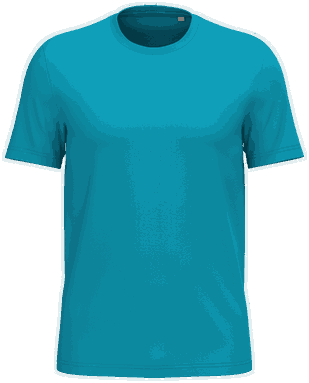 T-shirt unisexe écologique de base - Turquoise Clair