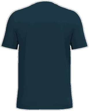 T-shirt unisexe écologique de base - Bleu Paon