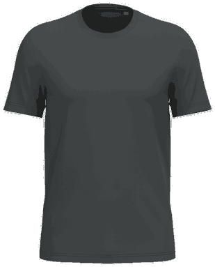 T-shirt unisexe écologique de base - Gris Fer