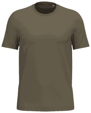 T-shirt unisexe écologique de base - Vert Olive Clair