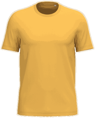 T-shirt unisexe écologique de base - Jaune Soleil