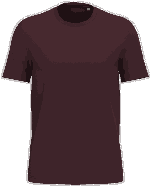 T-shirt unisexe écologique de base - Cerise Foncé