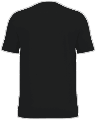 T-shirt unisexe écologique de base - Noir