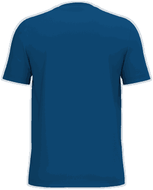 T-shirt unisexe écologique de base - Bleu Mer