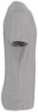 T-shirt unisexe écologique de base - Gris chiné Lune