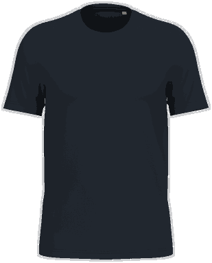 T-shirt unisexe écologique de base - Bleu Marine