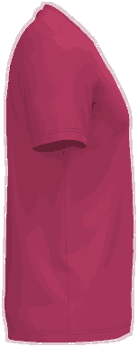T-shirt unisexe écologique de base - Sorbet Framboise