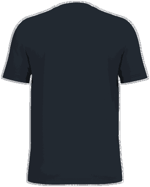 T-shirt unisexe écologique de base - Bleu Marine