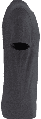 T-shirt unisexe écologique de base - Gris chiné Volcan