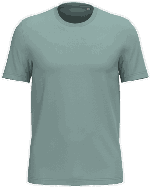 T-shirt unisexe écologique de base - Vert Jade