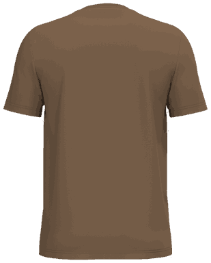 T-shirt unisexe écologique de base - Camel Foncé