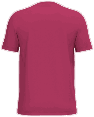 T-shirt unisexe écologique de base - Sorbet Framboise