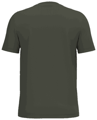 T-shirt unisexe écologique de base - Kaki Biologique