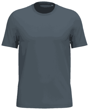 T-shirt unisexe écologique de base - Gris Minéral