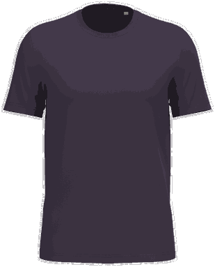 T-shirt unisexe écologique de base - Prune Foncé