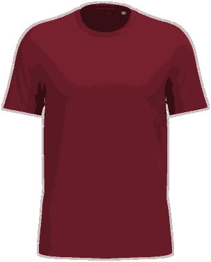 T-shirt unisexe écologique de base - Rouge Hibiscus