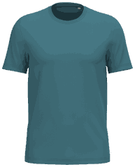 Basis ecologische uniseks T-shirt