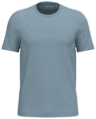 T-shirt unisexe écologique de base - Aigue-marine