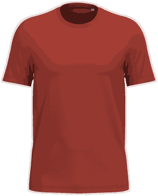 T-shirt unisexe écologique de base - Paprika
