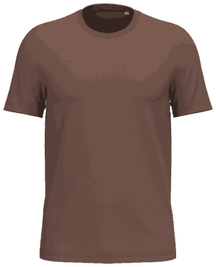 T-shirt unisexe écologique de base - Sienne