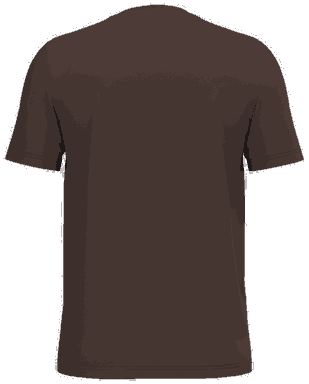 T-shirt unisexe écologique de base - Chocolat Foncé
