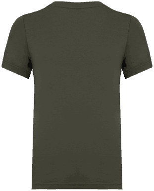 T-shirt basique pour enfant - Kaki bio