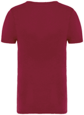 T-shirt basique pour enfant - Rouge hibiscus
