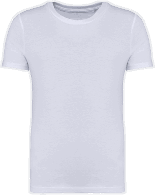 T-shirt basique pour enfant - Blanc