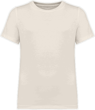 T-shirt basique pour enfant - Naturel brut