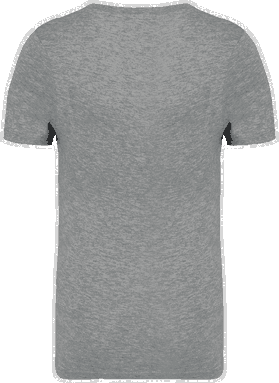 T-shirt basique pour enfant - Gris lune chiné