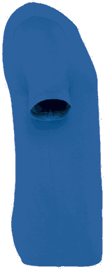 T-shirt basique pour enfant - Bleu mer