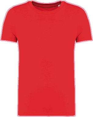 T-shirt basique pour enfant - Rouge coquelicot