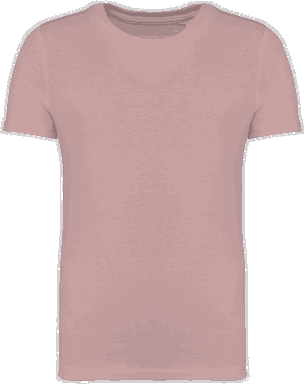 T-shirt basique pour enfant - Rose pétale