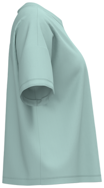 T-shirt oversize da donna - Verde giada