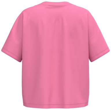 T-shirt oversize da donna - Rosa caramella
