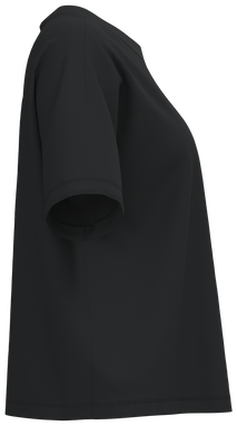 T-shirt oversize da donna - Nero