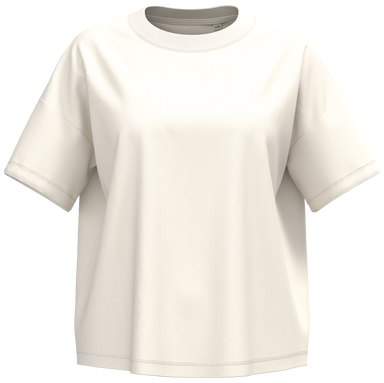 T-shirt oversize da donna - Avorio