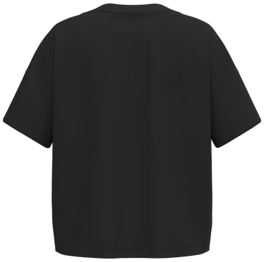 T-shirt oversize da donna - Nero