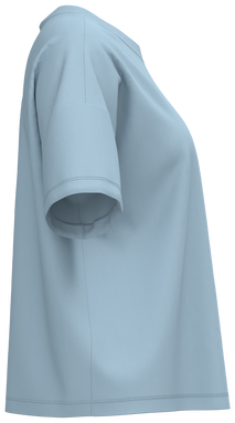 T-shirt oversize da donna - Acquamarina