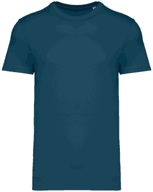 T-shirt unisexe écologique classique - Bleu paon