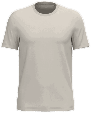 T-shirt unisexe écologique classique - Ivoire