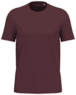 T-shirt unisexe écologique classique - Cerise foncé