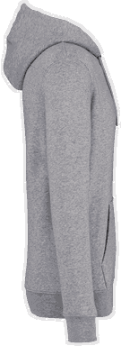 Premium Hoodie - Mondgrau Heide