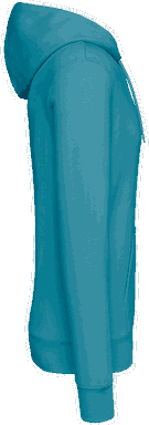 Premium Hoodie - Adriatic Blau