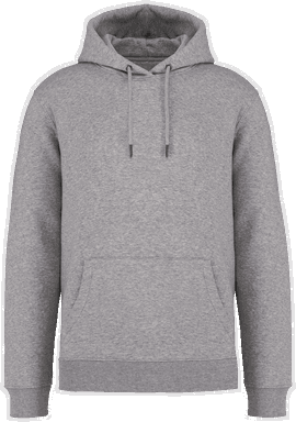 Premium Hoodie - Mondgrau Heide